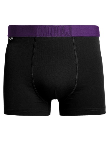 Bokserki dopasowane - Bokserki męskie dopasowane z bawełny czesanej klasyczne gładkie 6-pak WIELOKOLOROWY - produkt 6