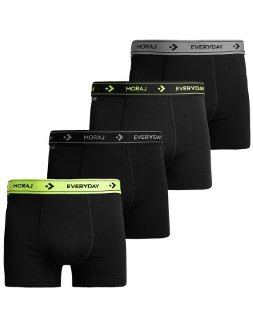 Bokserki dopasowane - Bokserki męskie bawełniane klasyczne 8-pak WIELOKOLOROWY - produkt 3