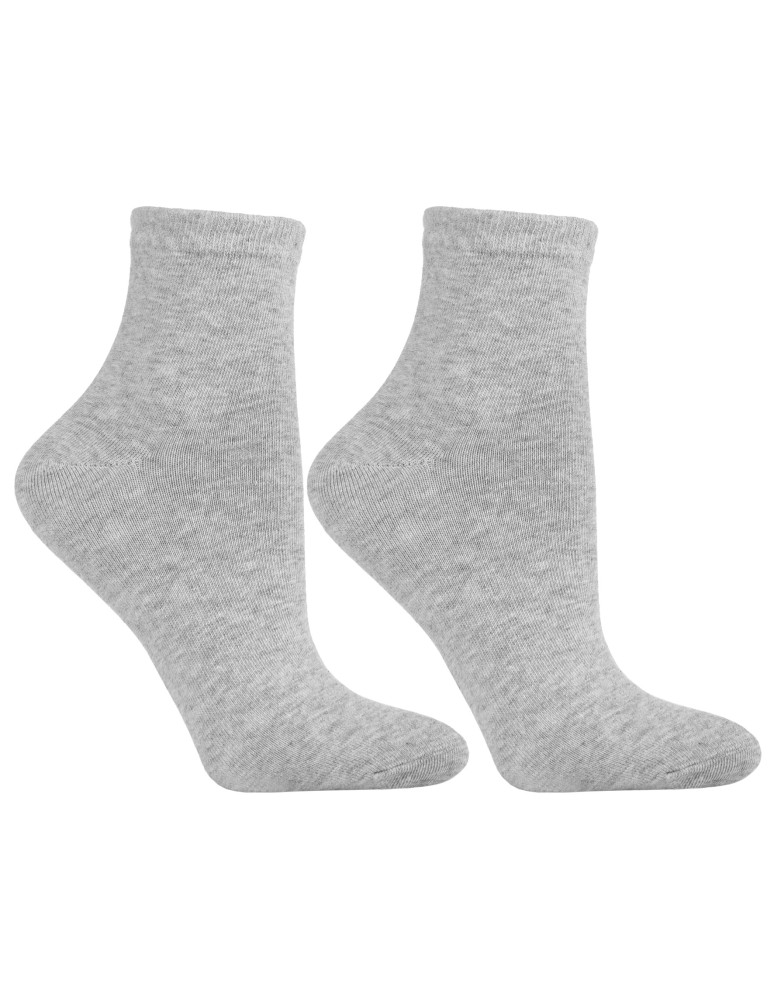 Skarpetki za kostkę - Skarpetki damskie klasyczne do kostki bawełniane 3-pak WIELOKOLOROWY  - produkt moraj.pl 2