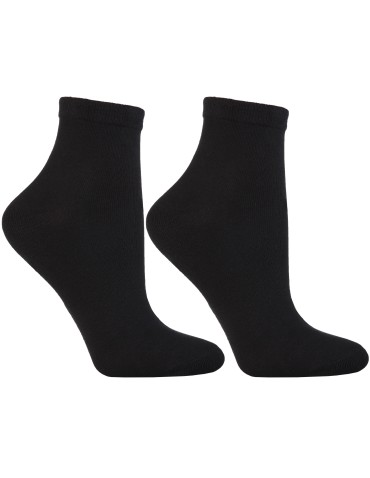 Skarpetki za kostkę - Skarpetki damskie klasyczne do kostki bawełniane 3-pak WIELOKOLOROWY - produkt 4