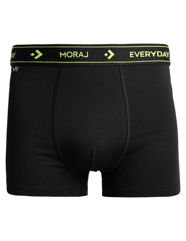 Bokserki dopasowane - Męskie bokserki dopasowane bawełniane zestaw prezentowy 4-pak WIELOKOLOROWY  - produkt moraj.pl 3