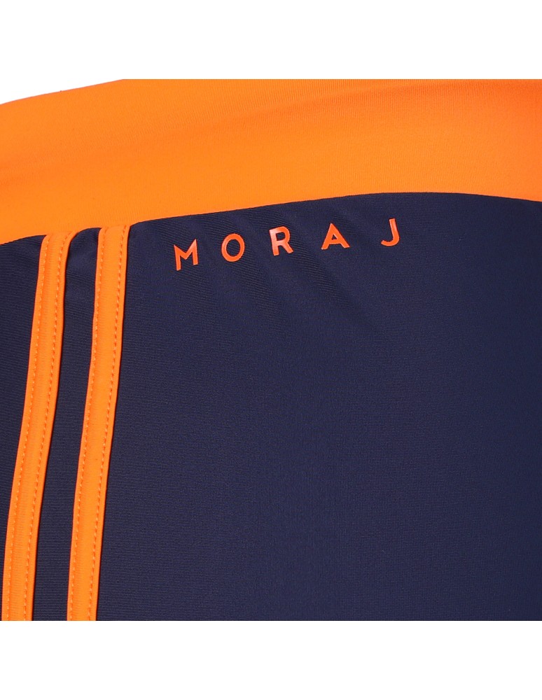 Nowości - Kąpielówki męskie spodenki na basen plażę dopasowane wygodne POMARAŃCZOWY  - produkt moraj.pl 2