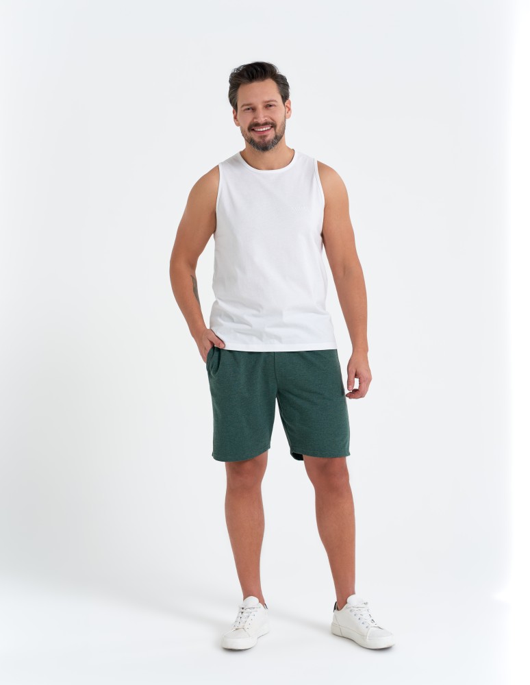 Tank Topy - Tank top męski koszulka bez rękawów bawełniana 100% BIAŁY  - produkt moraj.pl 7