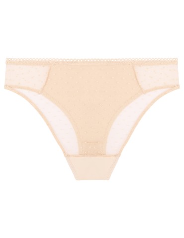 Majtki figi - Majtki damskie figi bikini wysokiej jakości z koronkowym tyłem 2-pak WIELOKOLOROWY - produkt 3
