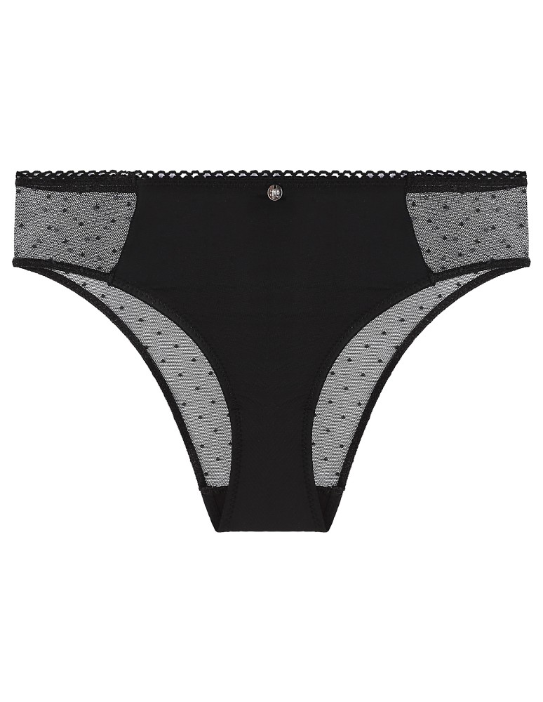 Majtki figi - Majtki damskie figi bikini wysokiej jakości z koronkowym tyłem 2-pak WIELOKOLOROWY  - produkt moraj.pl 4
