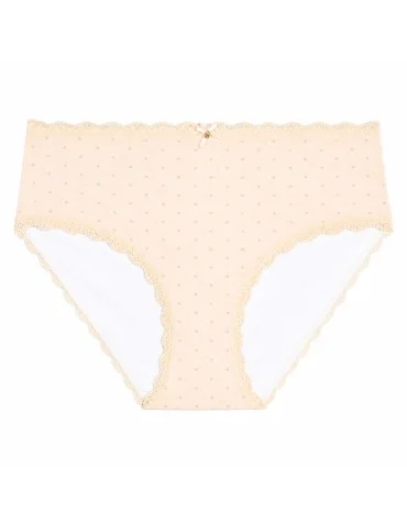 Majtki damskie maxi bikini bawełniane z koronką komplet 5-pak - produkt 2