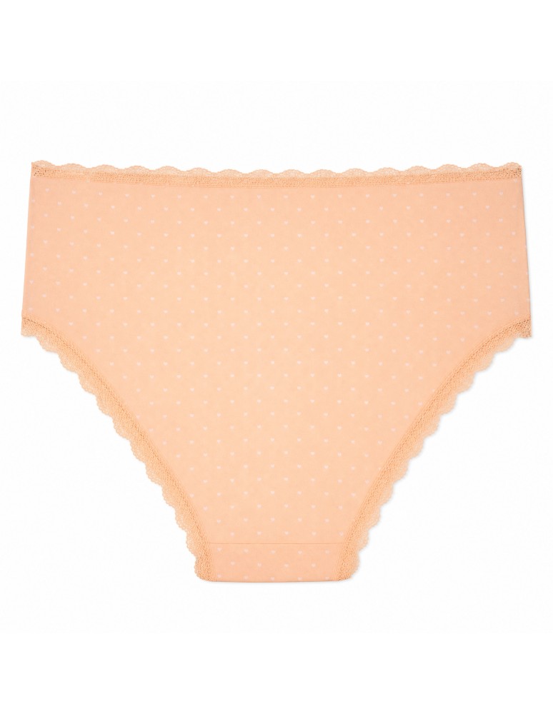 Majtki z wysokim stanem - Majtki damskie maxi bikini bawełniane z koronką komplet 5-pak WIELOKOLOROWY - produkt moraj.pl 7