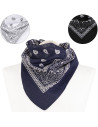 Bandana chusta bawełniana BIAŁY