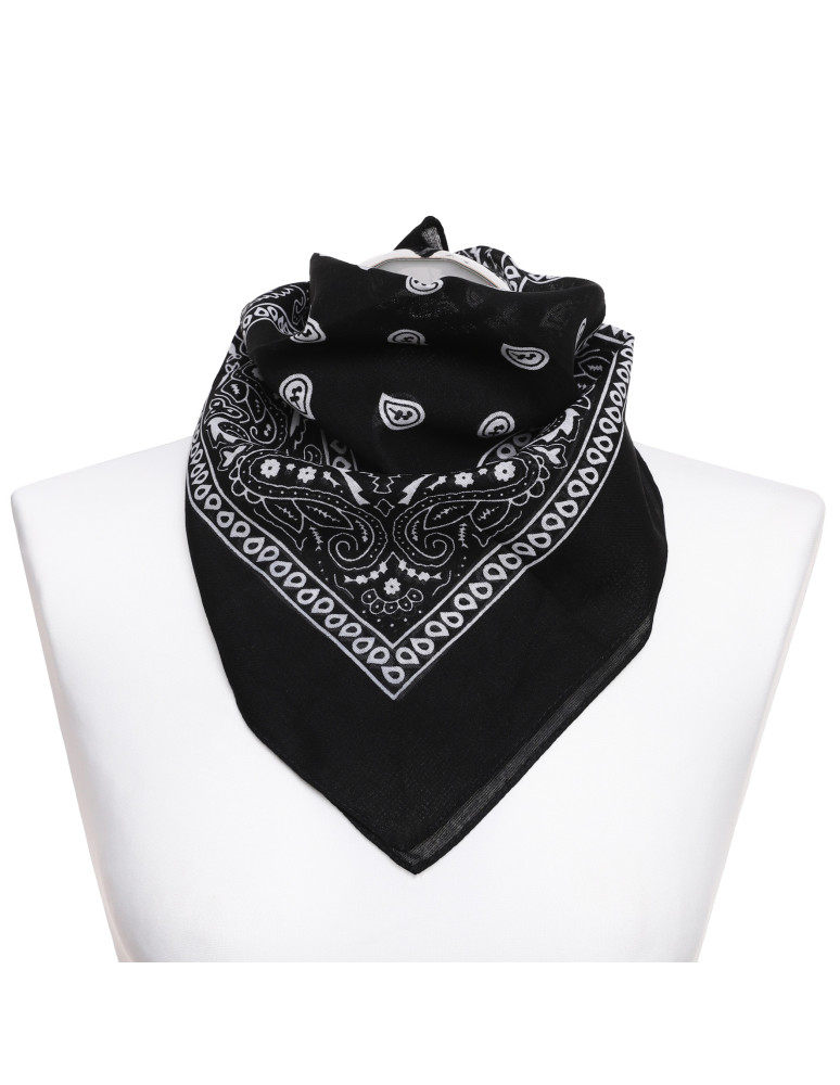 APASZKI - Bandana chusta bawełniana BIAŁY - produkt moraj.pl 2