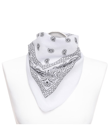 APASZKI - Bandana chusta bawełniana BIAŁY - produkt 3