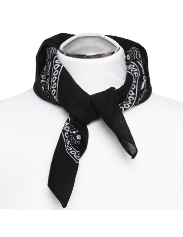 APASZKI - Bandana chusta bawełniana BIAŁY - produkt 4