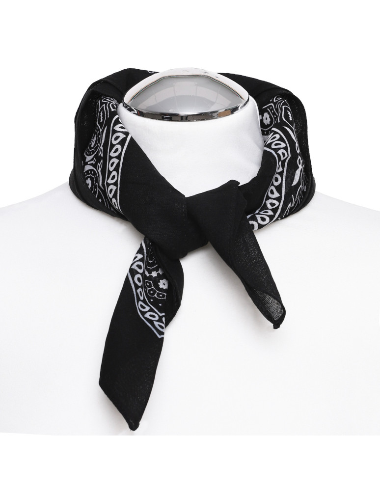 APASZKI - Bandana chusta bawełniana BIAŁY - produkt moraj.pl 4