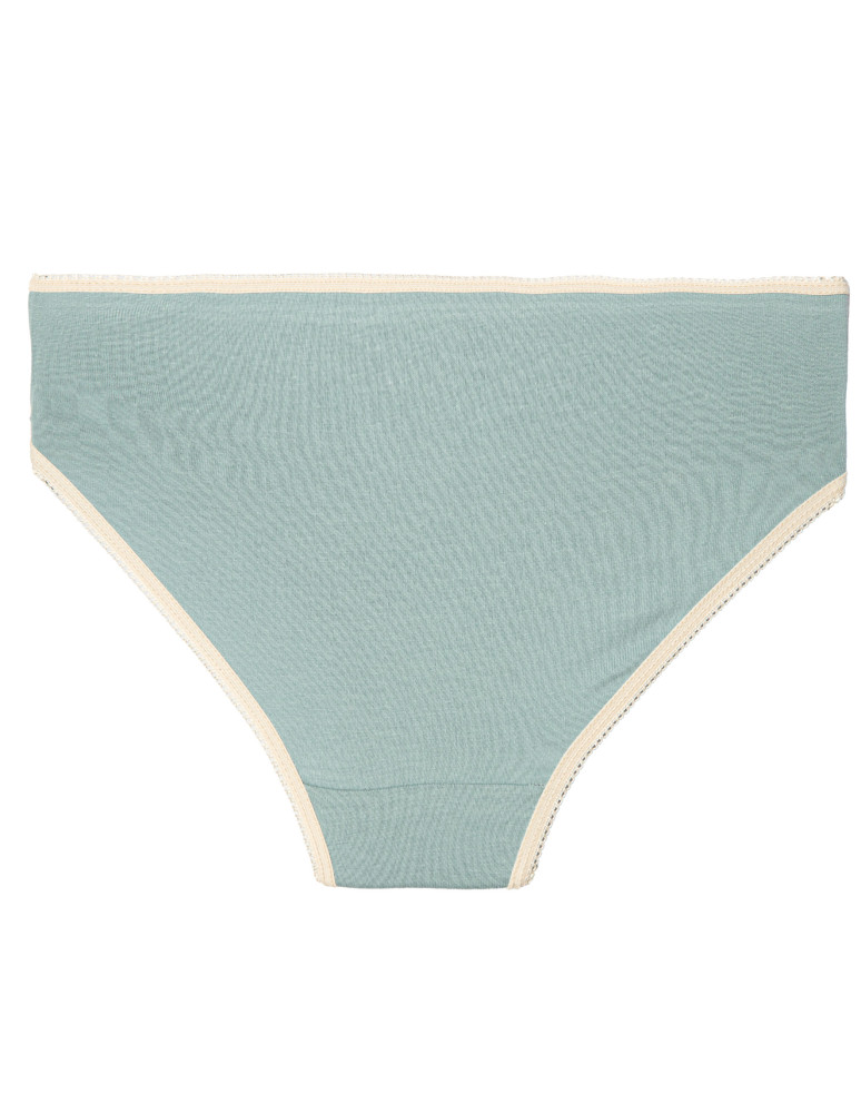 Majtki figi - Majtki damskie figi bikini z bawełny na co dzień gładkie jednokolorowe 4-pak WIELOKOLOROWY - produkt moraj.pl 6