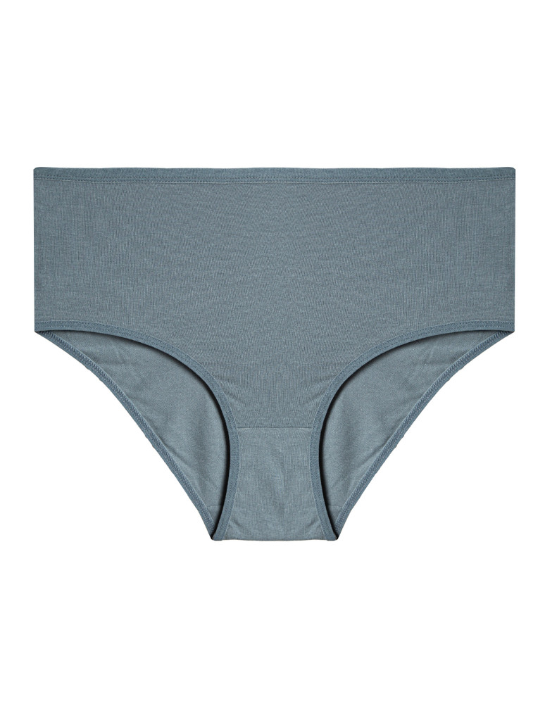 Majtki z wysokim stanem - Majtki damskie maxi bikini wygodne z modalu wysoki stan 3-pak WIELOKOLOROWY  - produkt moraj.pl 2