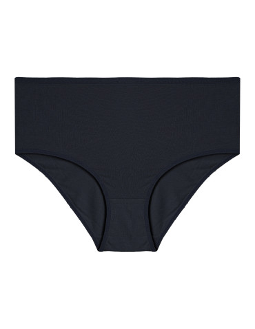 Majtki z wysokim stanem - Majtki damskie maxi bikini wygodne z modalu wysoki stan 3-pak WIELOKOLOROWY - produkt 4