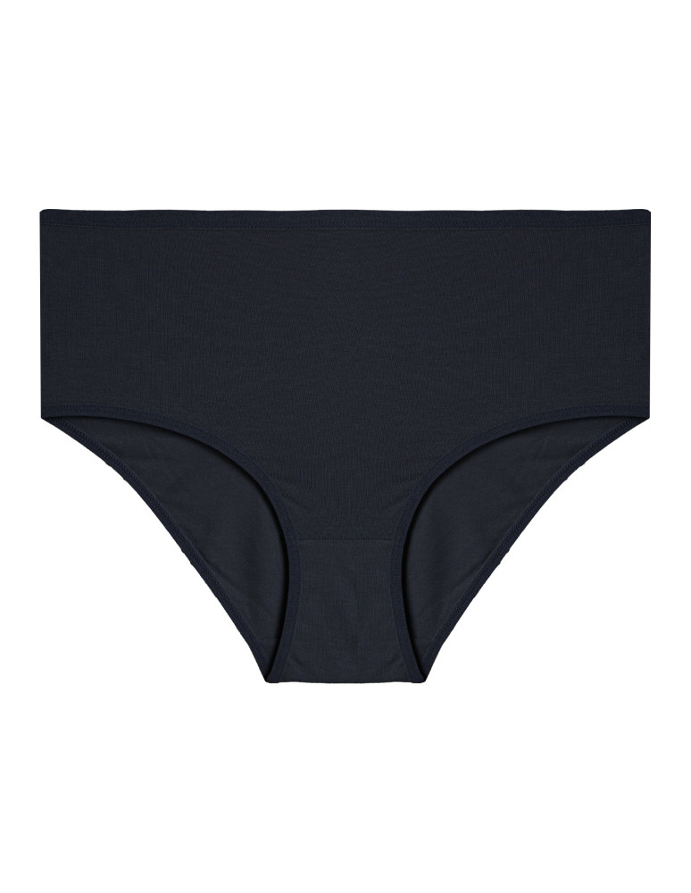 Majtki z wysokim stanem - Majtki damskie maxi bikini wygodne z modalu wysoki stan 3-pak WIELOKOLOROWY  - produkt moraj.pl 4