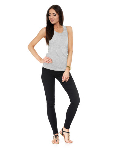 Koszulka damska na ramiączkach Tank-Top bawełniana Plus Size - produkt 2