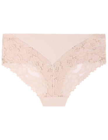 Majtki damskie bikini laserowo cięte z efektownym koronkowym tyłem 3-pak - WIELOKOLOROWY - produkt 2