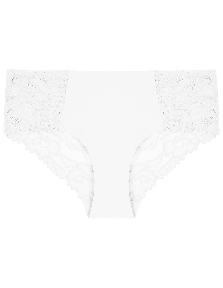 Nowości - Majtki damskie bikini laserowo cięte z efektownym koronkowym tyłem 3-pak WIELOKOLOROWY - produkt moraj.pl 5