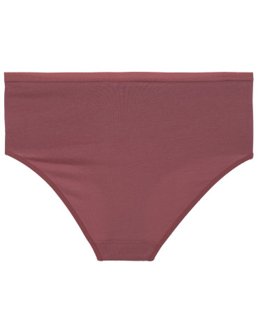 Nowości - Majtki damskie maxi bikini bawełniane z koronkową falbanką 4-pak WIELOKOLOROWY - produkt 4
