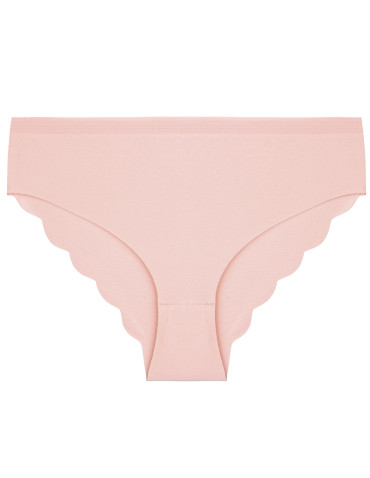 Nowości - Majtki damskie figi bikini bawełniane laserowo cięte z efektownym tyłem WIELOKOLOROWY - produkt 4