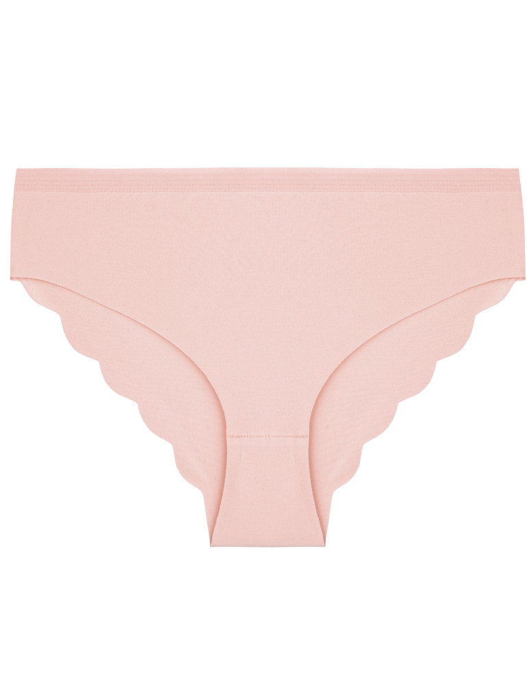 Nowości - Majtki damskie figi bikini bawełniane laserowo cięte z efektownym tyłem WIELOKOLOROWY - produkt moraj.pl 4