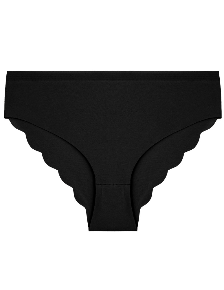 Nowości - Majtki damskie figi bikini bawełniane laserowo cięte z efektownym tyłem WIELOKOLOROWY - produkt moraj.pl 6