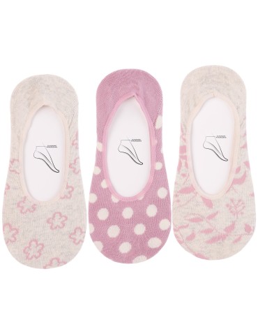 Niskie stopki - Bawełniane niskie stopki damskie w urocze wzory 38-41  - produkt 9