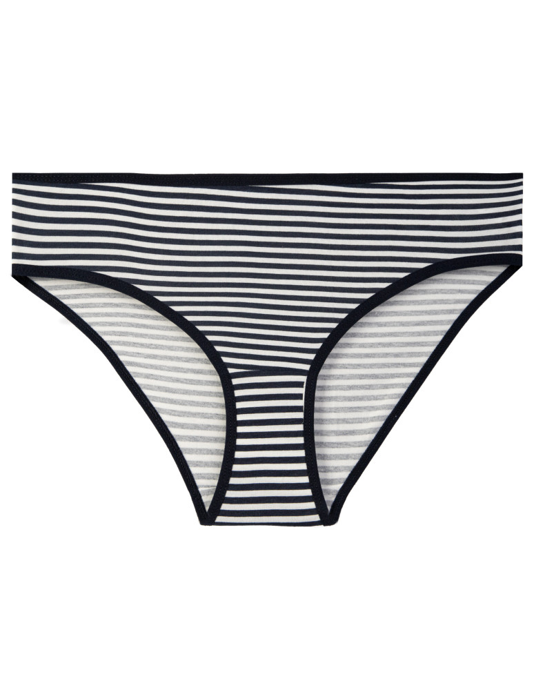 Majtki figi - Zestaw komfortowych fig damskich bawełniany komplet bikini 3-pak WIELOKOLOROWY - produkt moraj.pl 2