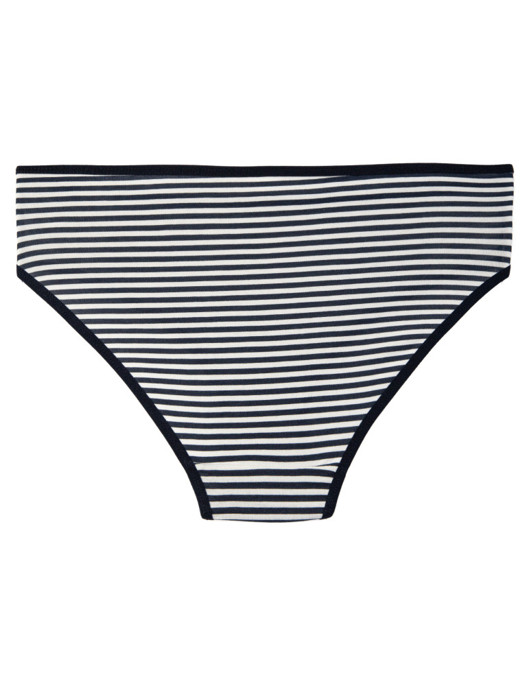Majtki figi - Zestaw komfortowych fig damskich bawełniany komplet bikini 3-pak WIELOKOLOROWY - produkt moraj.pl 5