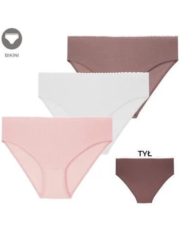 Majtki damskie figi bikini bawełniane duży zestaw M 12-pak - produkt 2