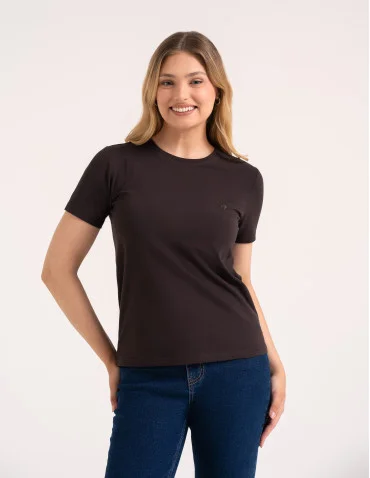 Koszulka damska bawełna Premium T-shirt dekolt okrągły