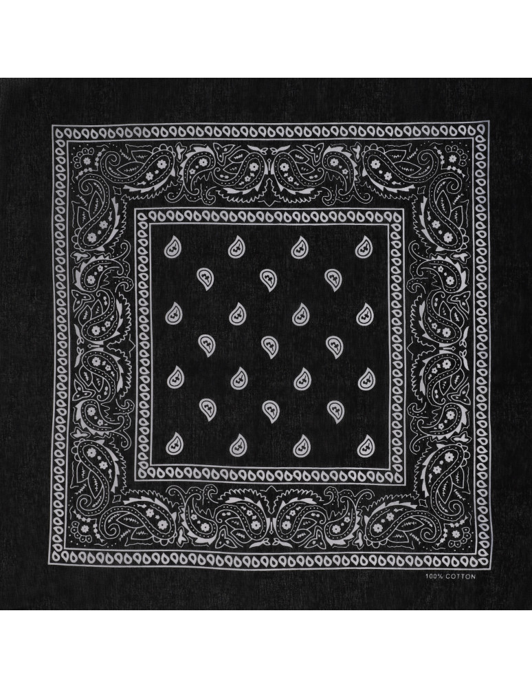 Apaszki - Bandana chusta bawełniana BIAŁY - produkt moraj.pl 2