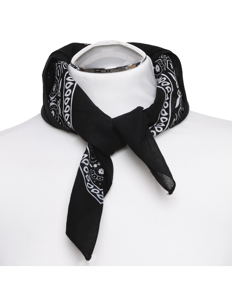 Apaszki - Bandana chusta bawełniana BIAŁY - produkt moraj.pl 3