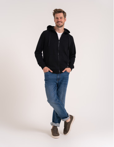 Bluza dresowa męska klasyczna rozpinana  - produkt 2