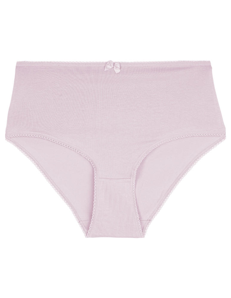 Majtki z wysokim stanem - Figi damskie maxi bikini majtki z wysokim stanem bawełniane 5-pak WIELOKOLOROWY  - produkt moraj.pl 4