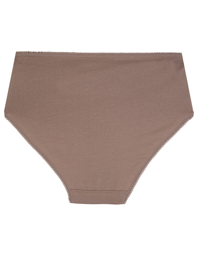 Majtki z wysokim stanem - Figi damskie maxi bikini majtki z wysokim stanem bawełniane 5-pak WIELOKOLOROWY  - produkt moraj.pl 7