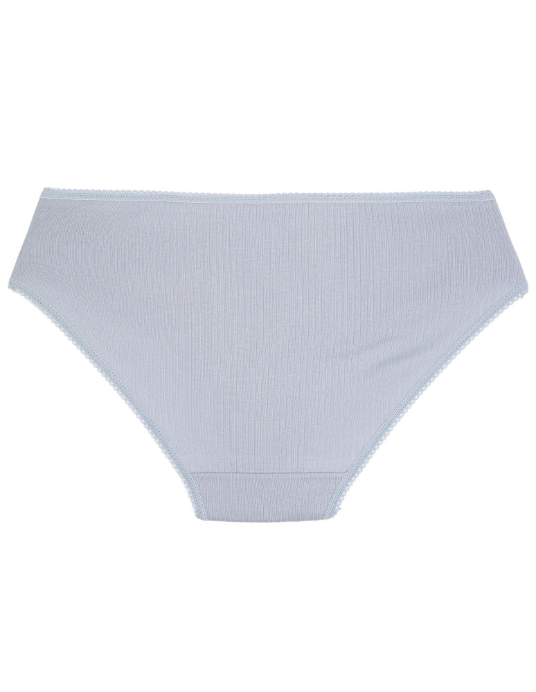 Majtki figi - Wygodne figi damskie bikini bawełniane gładkie i wzorzyste w kwiatki zestaw 6-pak WIELOKOLOROWY - produkt moraj.pl 3