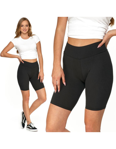 Legginsy damskie wysoki stan typu kolarka peach touch  - produkt 2