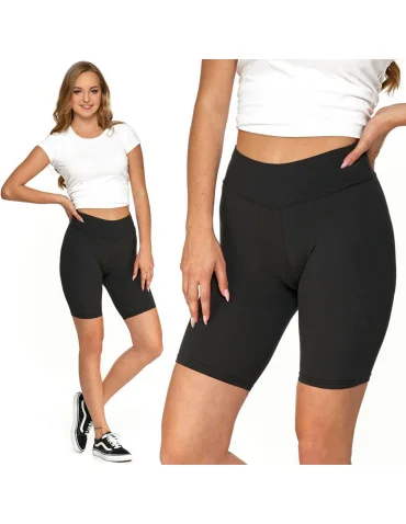 Legginsy damskie wysoki stan typu kolarka peach touch  - produkt 2