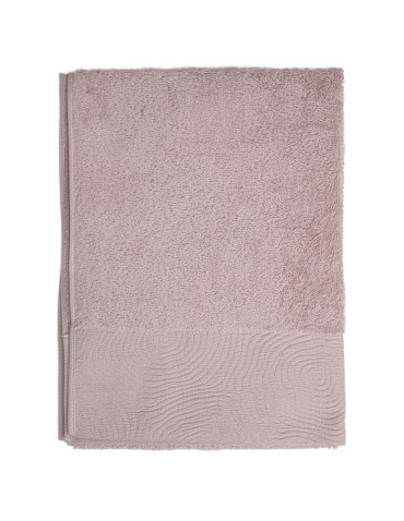 Ręcznik łazienkowy bawełniany 50x100 cm miękki i chłonny z żakardową bordiurą lurex