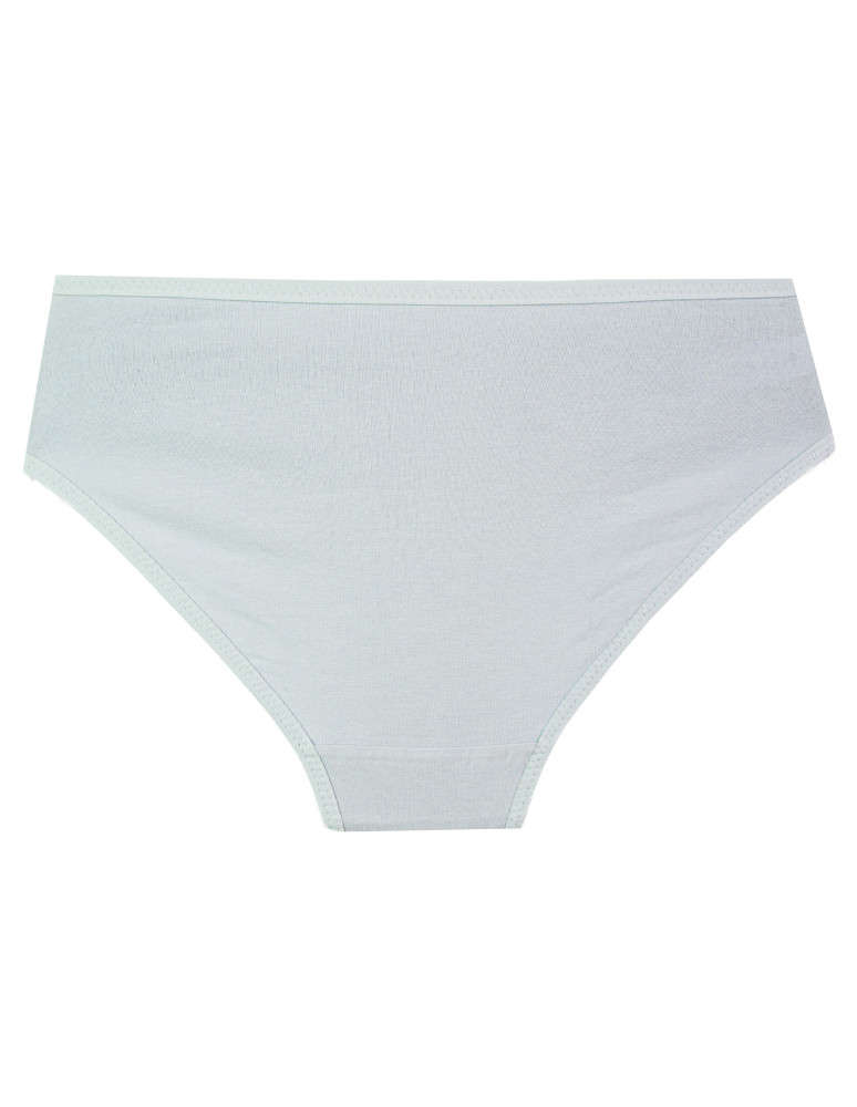 Majtki figi - Figi damskie bikini bawełniane klasyczne gładkie w pastelowych kolorach 3-pak WIELOKOLOROWY  - produkt moraj.pl 3