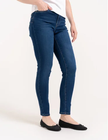 Wygodne jeansy damskie Slim Fit elastyczne skinny dopasowane