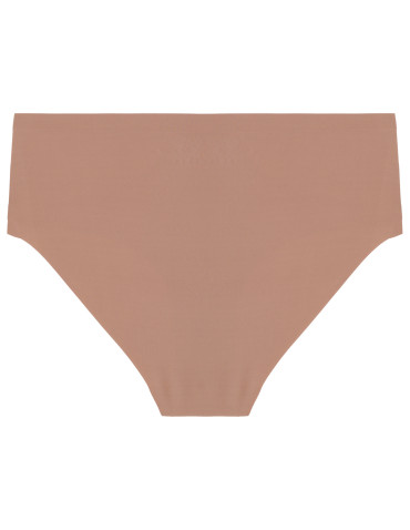 Majtki figi - Damskie bikini figi bezszwowe z siateczką 3-pak WIELOKOLOROWY - produkt 3