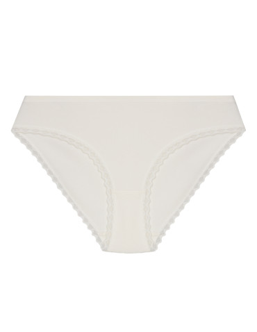 Majtki figi - Figi damskie koronkowe z bawełny majtki bikini gładkie i ze wzorem 4-pak WIELOKOLOROWY - produkt 3