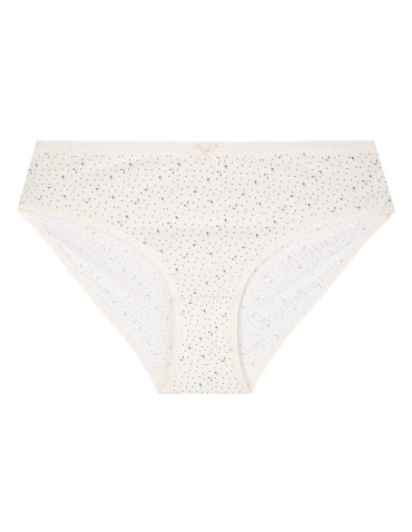 Majtki figi - Figi damskie bawełniane klasyczne majtki typu bikini z kokardką 4-pak WIELOKOLOROWY - produkt 4