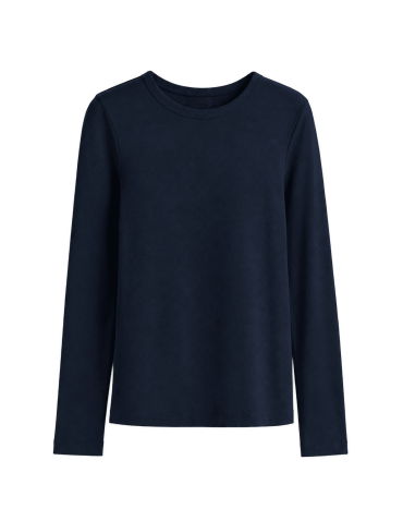 Bluzki z długim rękawem - Wielopak longsleeve damski zestaw bawełnianych bluzek damskich 3-pak L - produkt 4
