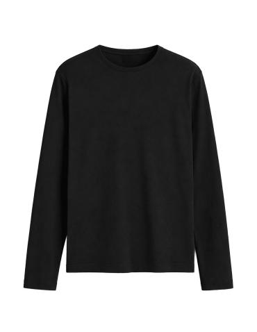 Wielopak koszulek męskich z długim rękawem bawełniane dopasowane Slim Fit 3-pak L - produkt 2