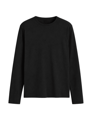 Bluzka męska z długim rękawem bawełniana wielopak longsleeve klasyczny gładki 3-pak L - produkt 2