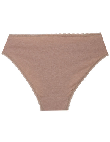 Majtki figi - Majtki damskie bikini bawełniane z kokardką 3-pak WIELOKOLOROWY - produkt 6